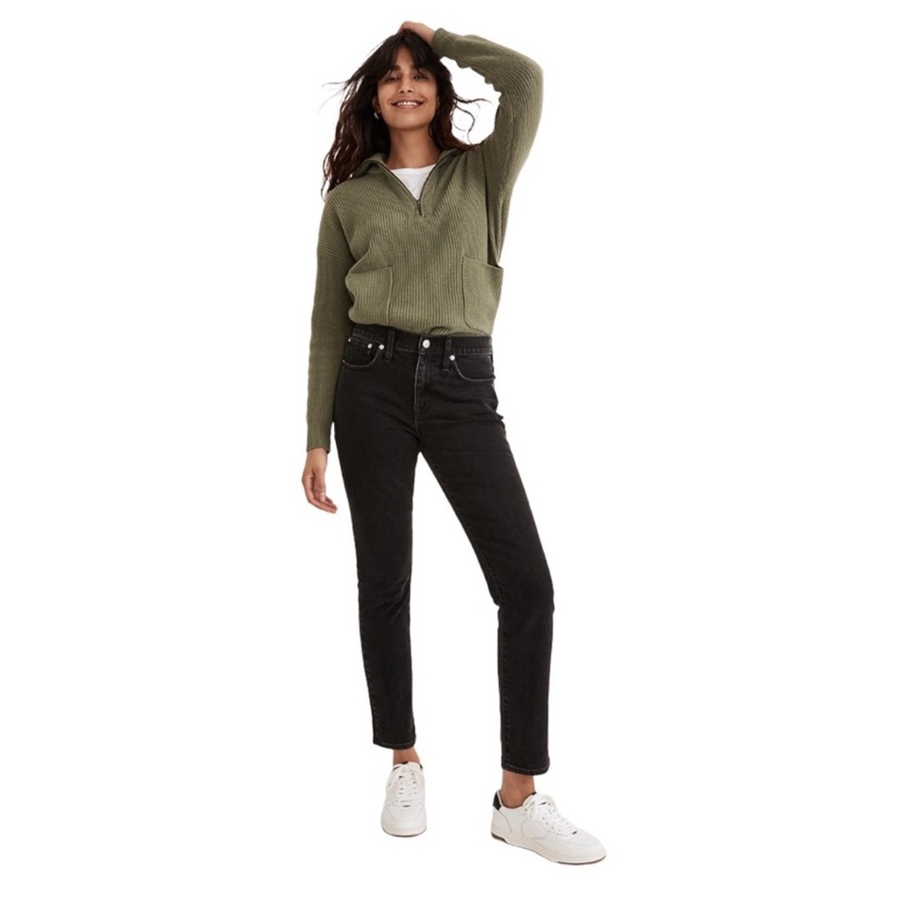 Madewell Tomboy Straight Jeans in Lunar Wash Size 33 NWT - Picture 7 of 15